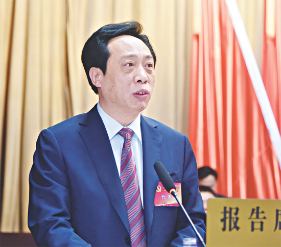 启拓助力七台河市第九次代表大会